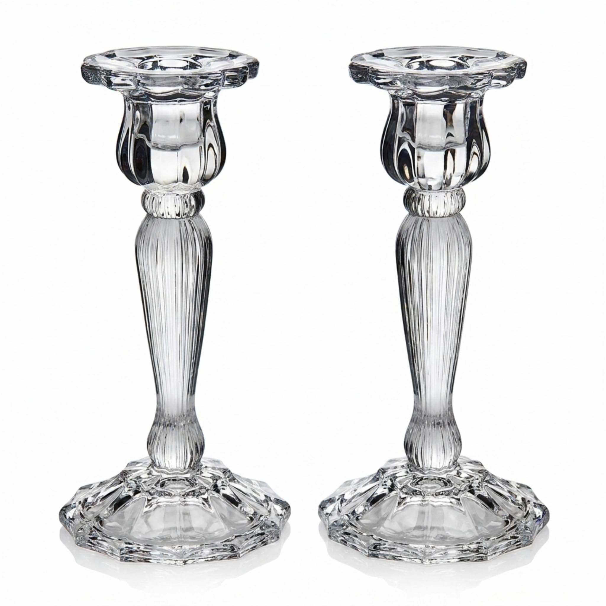 わ*こ様 godinger silver キャンドルスタンド 2個セット Amazon.com: Godinger Candlestick Set of 2, Crystal Candlesticks, 7